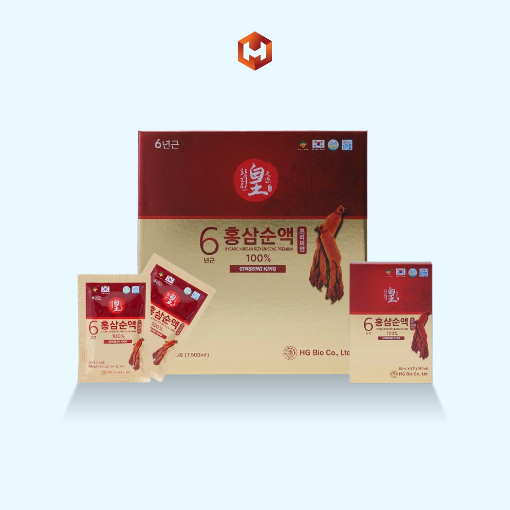 Tinh Chất Hồng Sâm 100% 50ml X 30 Gói