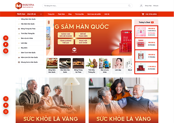 Hệ thống thương mại điện tử sử dụng Laravel